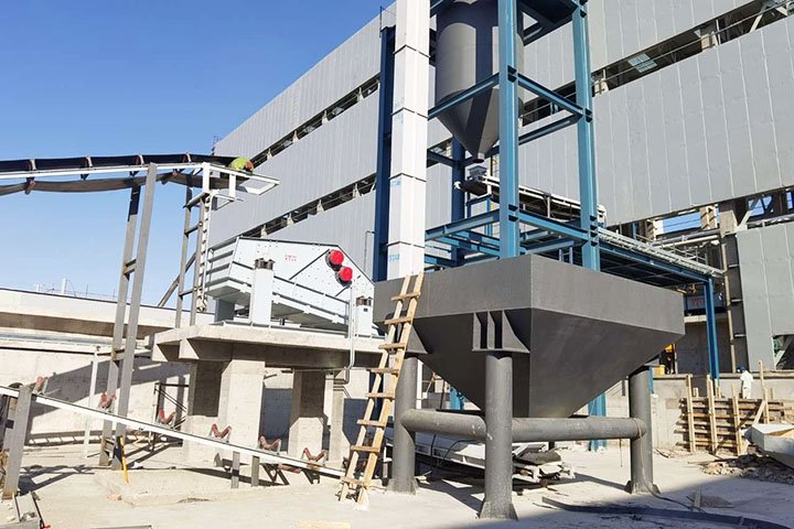 I Complete Processing Line for Slab-grade Silica Sand with Acid Leaching in Xinjiang