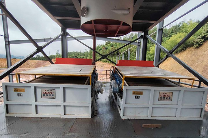 B 1,500TPD Quartz Glass Sand Processing Plant Project