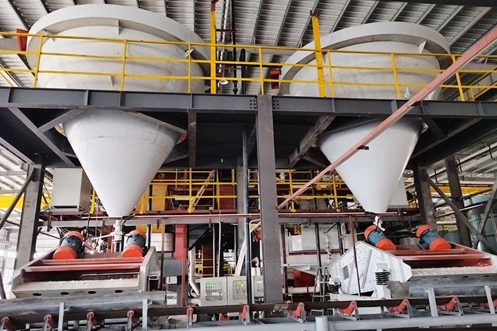C Fujian 3,000TPD Photovoltaic-grade Silica Sand Processing Plant