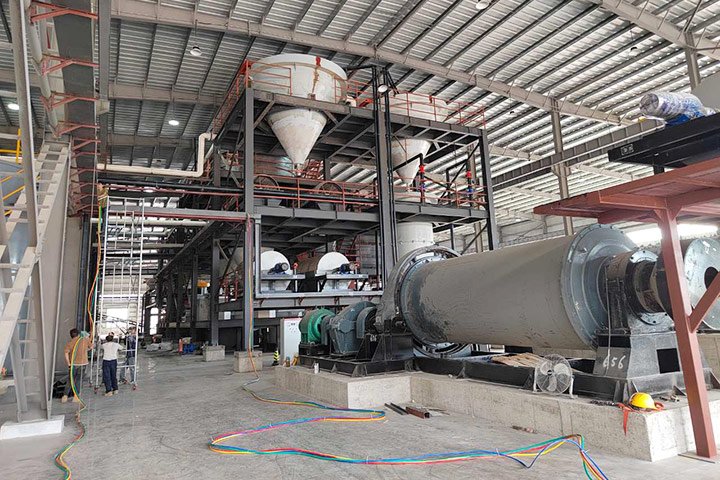 A Fujian 3,000TPD Photovoltaic-grade Silica Sand Processing Plant