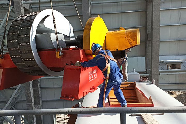 G Complete Processing Line for Slab-grade Silica Sand with Acid Leaching in Xinjiang