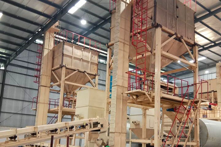 A Indonesia 1,800TPD Silica Flour Processing Plant