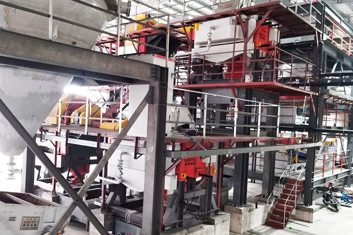 F Fujian 3,000TPD Photovoltaic-grade Silica Sand Processing Plant