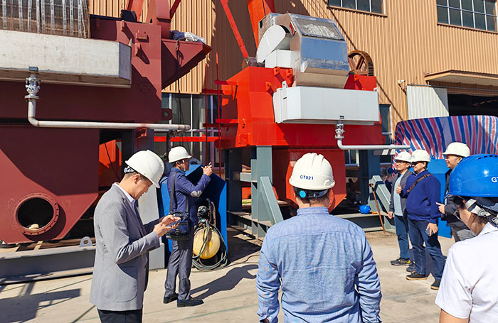 Indonesian customers visit Guote Mining Equipment 07