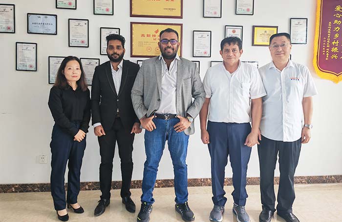 Indian customers purchased wet high intensity magnetic separator
