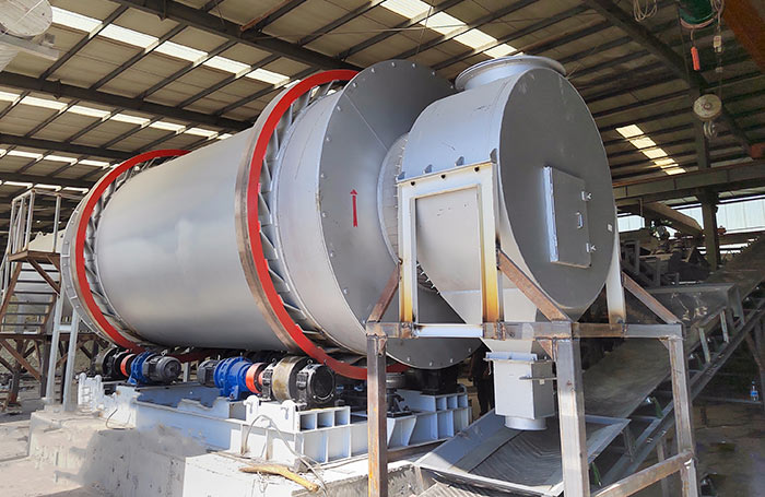 Silica sand dryer9