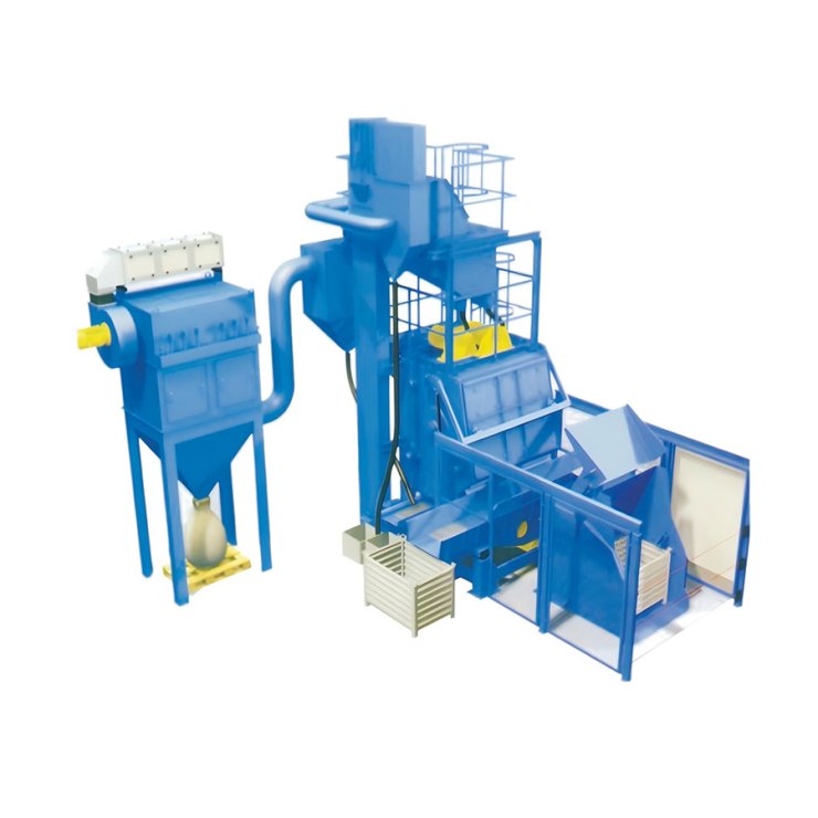QR3220 Tracked Shot Blast Clean- up Machine