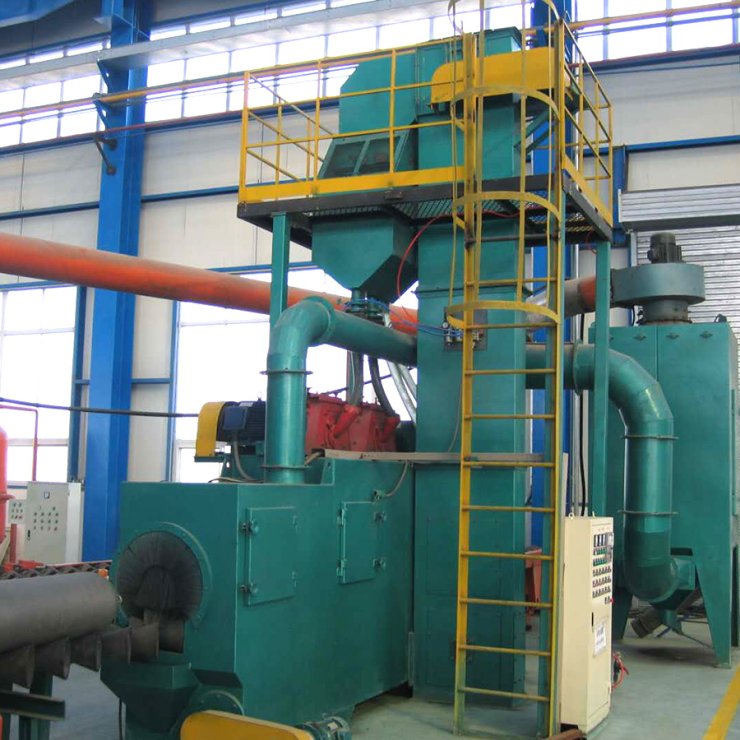 Gas Cylinder Shot Blasting Machine