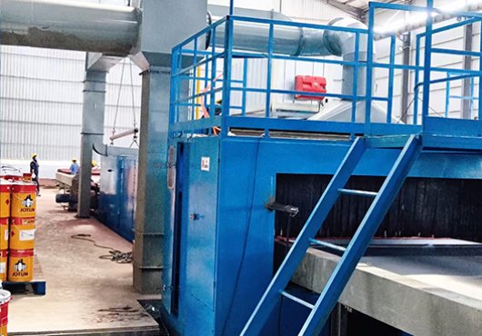 Indonesian steel plate production line project