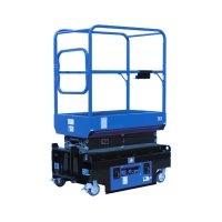 One-button control push-around lift system
