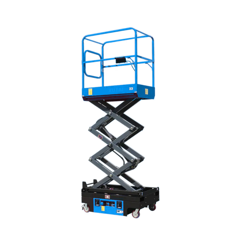 Mini plataformas elevadoras de tijera autopropulsadas