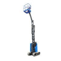 Crawler Mast Lift Tracked Vertical Mast Lift with Jib