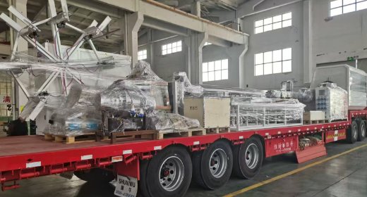PE Pipe Production Line Shipped to Uzbekistan: A New Step in International Plastic Extrusion Cooperation