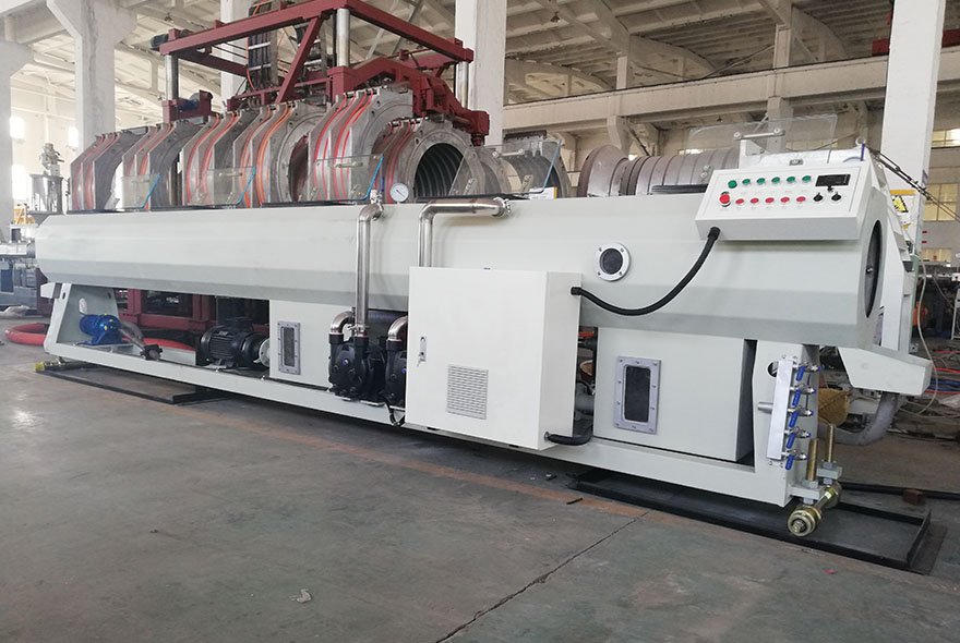 PE pipe extrusion machine
