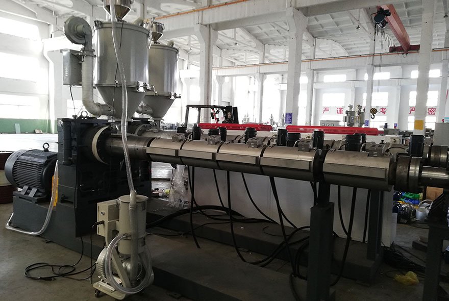 Double wall corrugated pipe extrusion line manufacturer