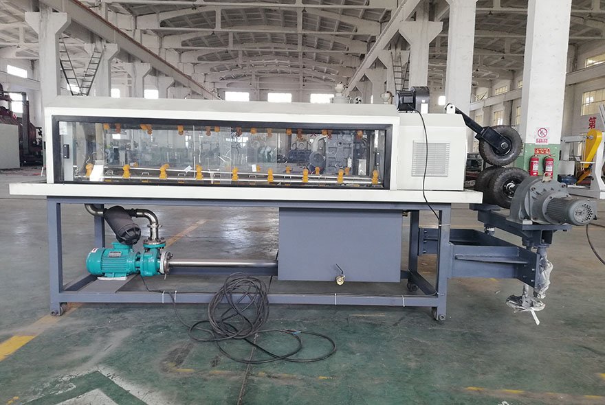 HDPE double wall corrugated pipe extrusion line