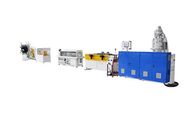 High-Speed Double Wall Corrugated Pipe Production Line 40-160мм