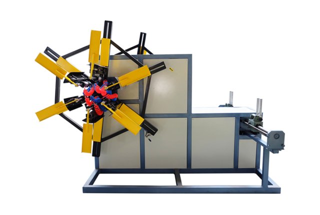 Dual-Station Winding Machine for Plastic Pipes