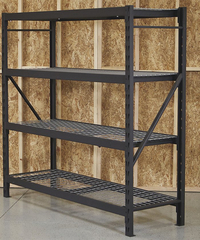 Longspan Racks - 4Tier 800kg/Tier 1830Hx1830Wx610Dmm