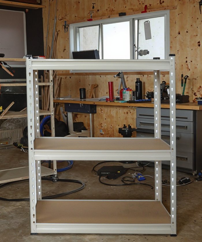 3 tier Light Duty Shelving Steel Metal shelf Unit Storage shelves holder for home storage Basements Warehouses used