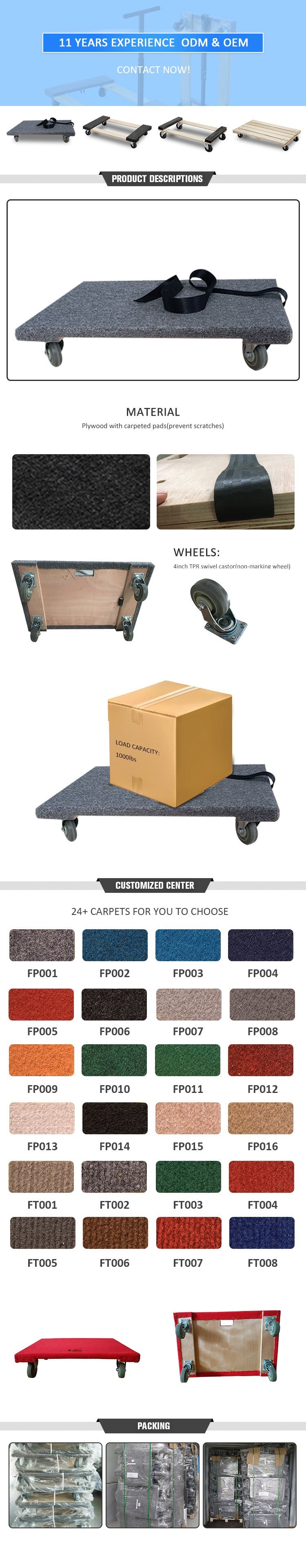 Dolly-Carpet Covering