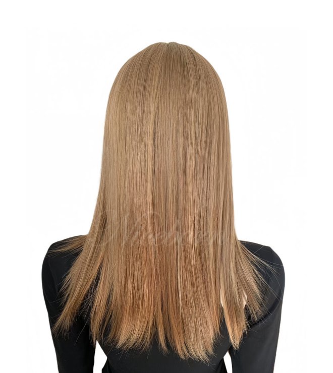 European hair 10 x 10 topper half wigs whoppers all hair 14inch sunlight