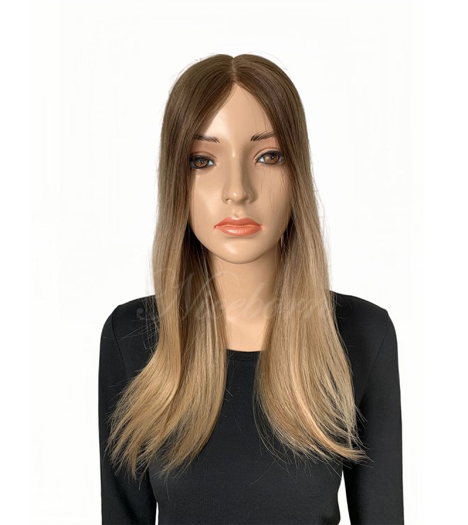 Premium quality human hair toppers for women 16inch Dawn