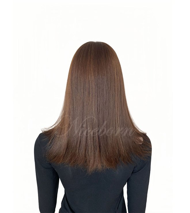 Silk top wig with lace front -Copperwood 