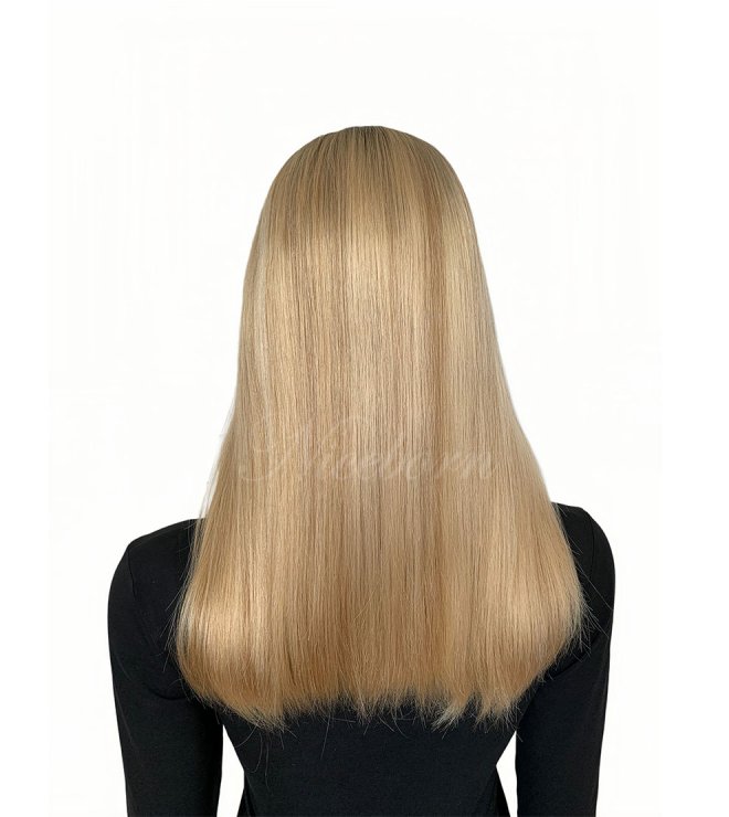 18inch Golden Honey fine hair top quality lace wig 