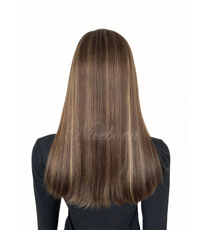 20inch Oak European hair lace top wig 