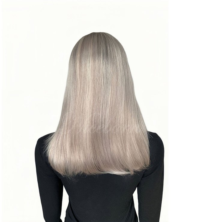 Hotsale violet lace top wig inch 18inch with 100% European hair