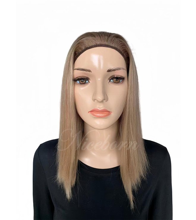 Band fall wig 17inch #8/16/24 European Jewish kosher wig