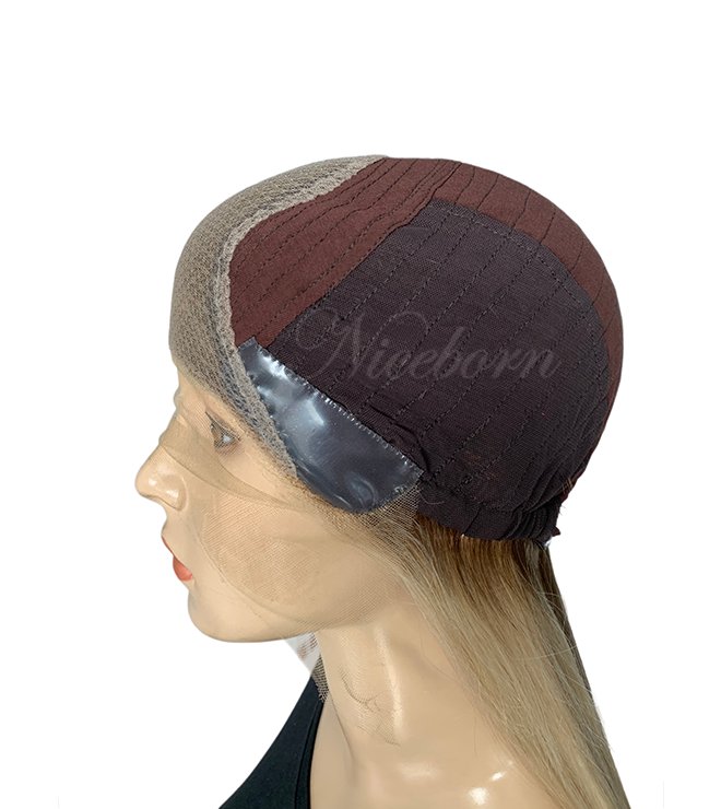 Human Hair Medical Wig 23inch Sunny blonde for Women of Chemotherapy, Cancer Recovery, Alopecia, Hair Loss or with Sensitive Scalps