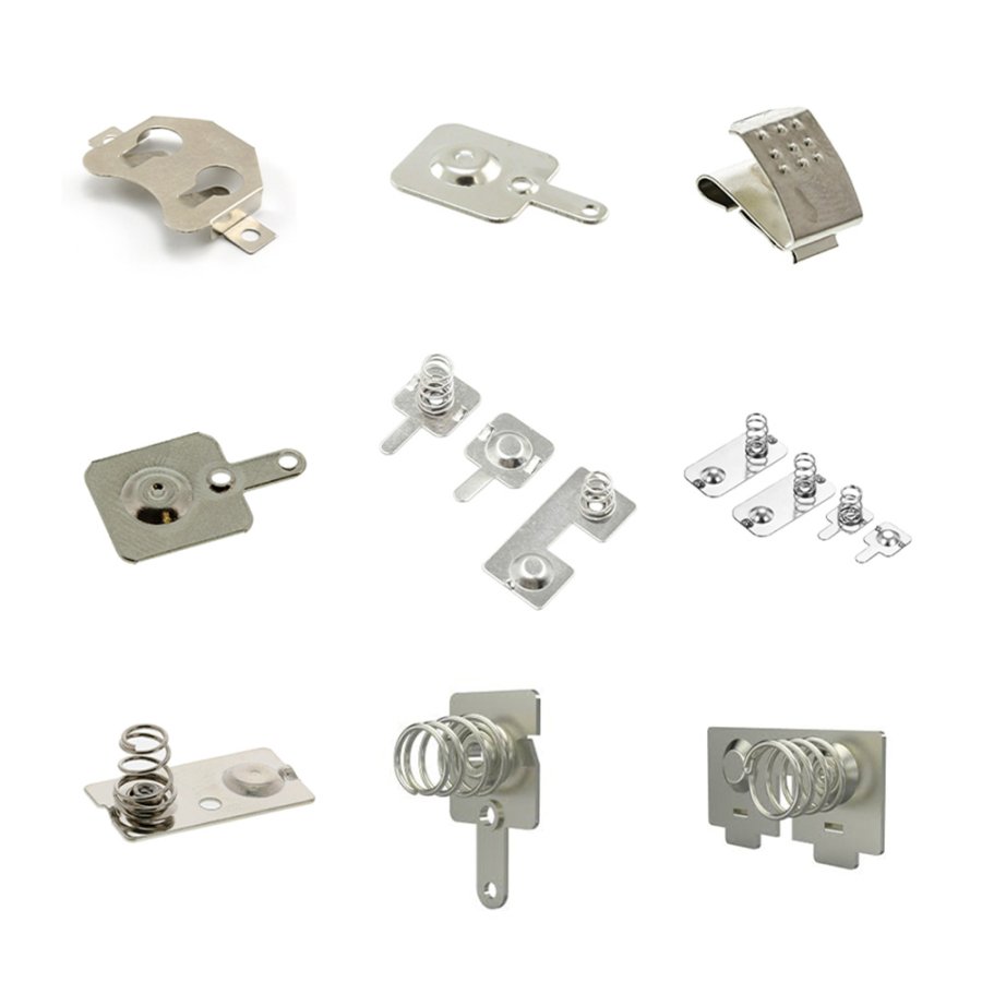 Custom Metal Stamping Battery Contacts Plate