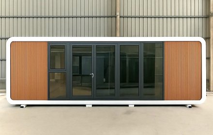 40ft Flat-Pack Portable Apple Cabin A7