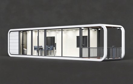 Poolside Cabana Apple Cabin Pod A7