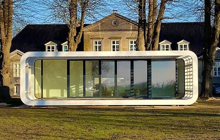 Pre-Wired Modular Apple Cabin A5