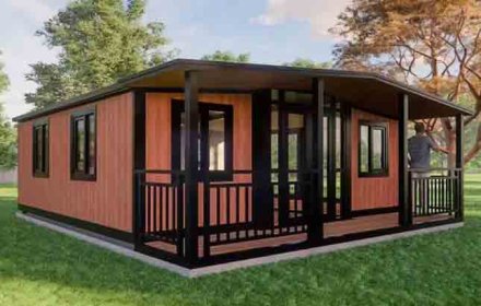 40ft Soundproof Wall Modular Home EX-40