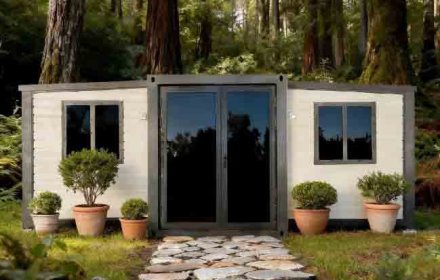 40ft Double Glazed Folding House EX-40