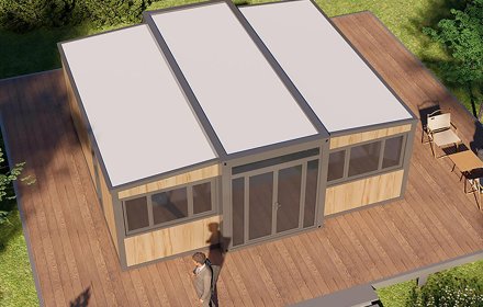 30ft VIP Lounge Expandable House EX-30