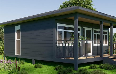 20ft Oceanfront Tiny Home EX-20