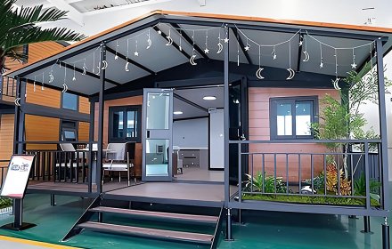 30ft Outdoor Kiosk Folding House EX-30