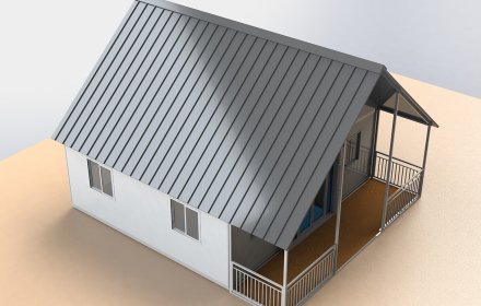 20ft Backyard Workshop Modular House EX-20