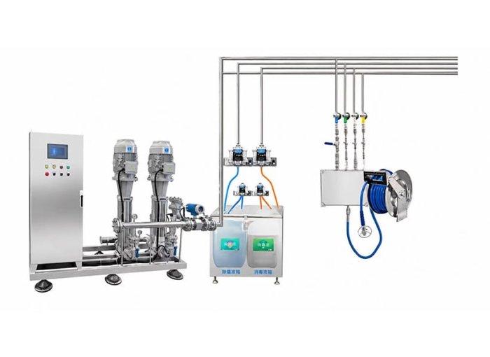 Central Foam Cleaning Station
