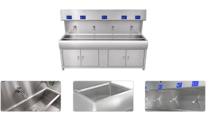 Stainless Steel Hand Washing & Disinfection Stations: The First Line of Defense in Food Safety