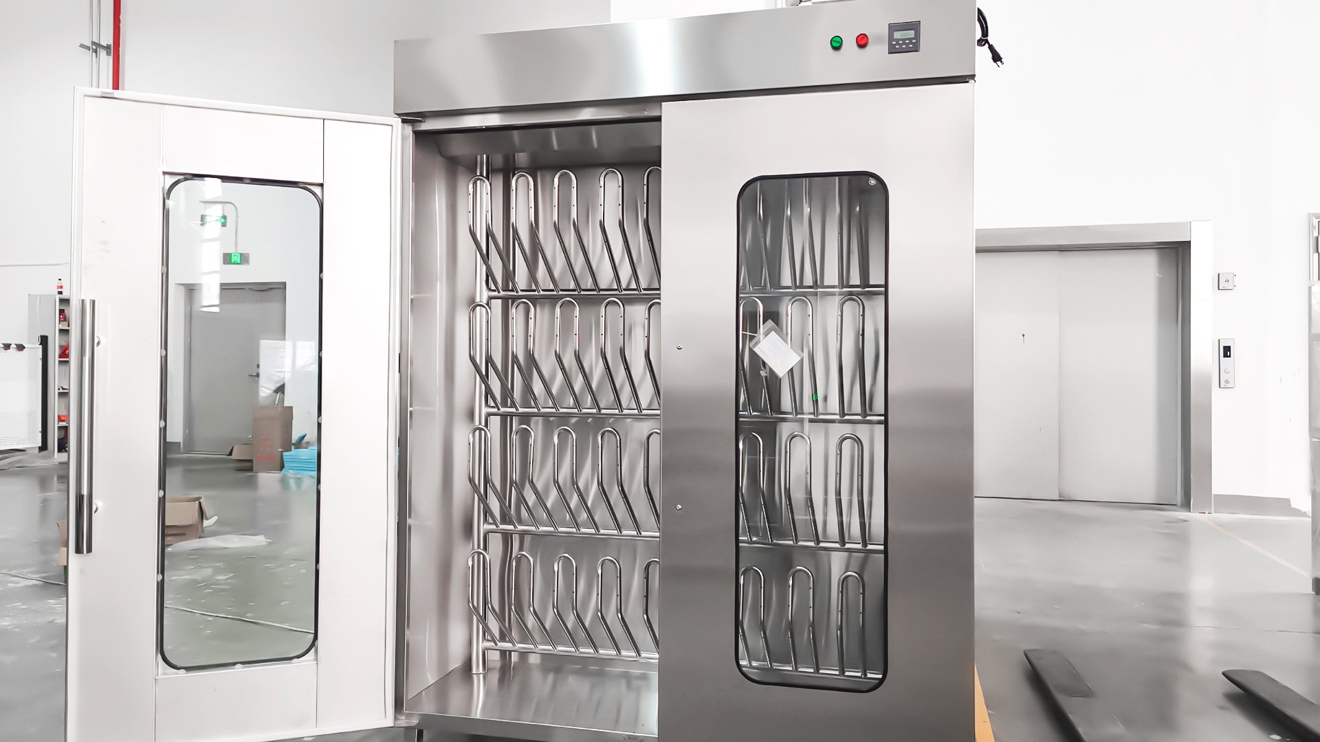 SUS304 Henger Technology boot drying rack changing room installation