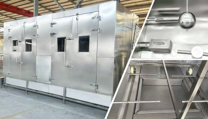 Smokehouse Rack Cart Washer Factory Retrofit: From Manual Scrubbing to Automated Cleaning Systems