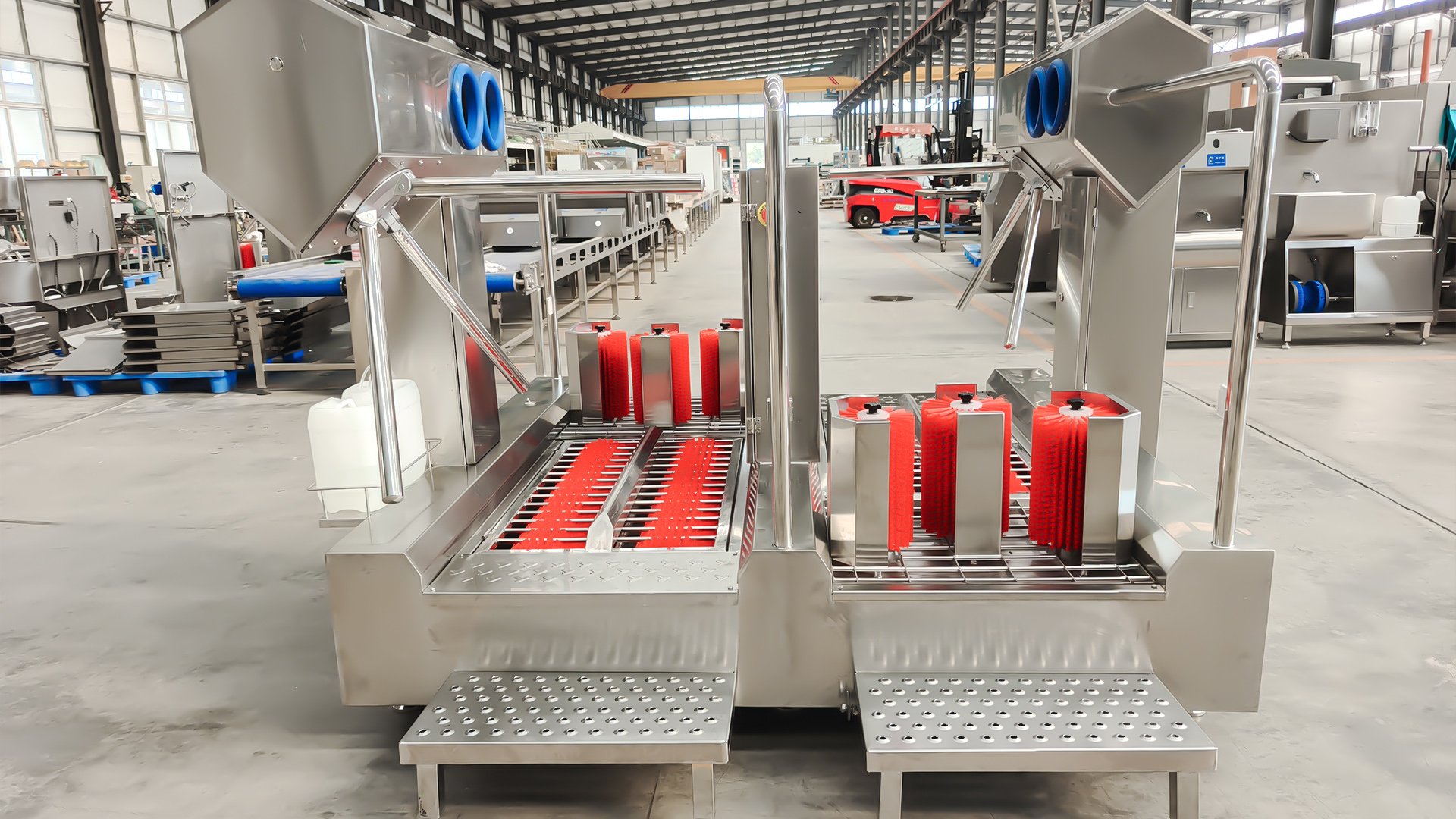 304 stainless steel Henger Technology HE-HCDS02 hygiene cleaning station factory workshop