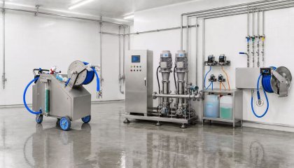 Foam Cleaning Machine vs Central Foam Cleaning Station: A Food Plant Guide