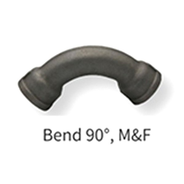 Curva de 90°, M&F